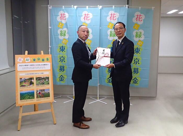 伯東株式会社様 贈呈式②.JPG