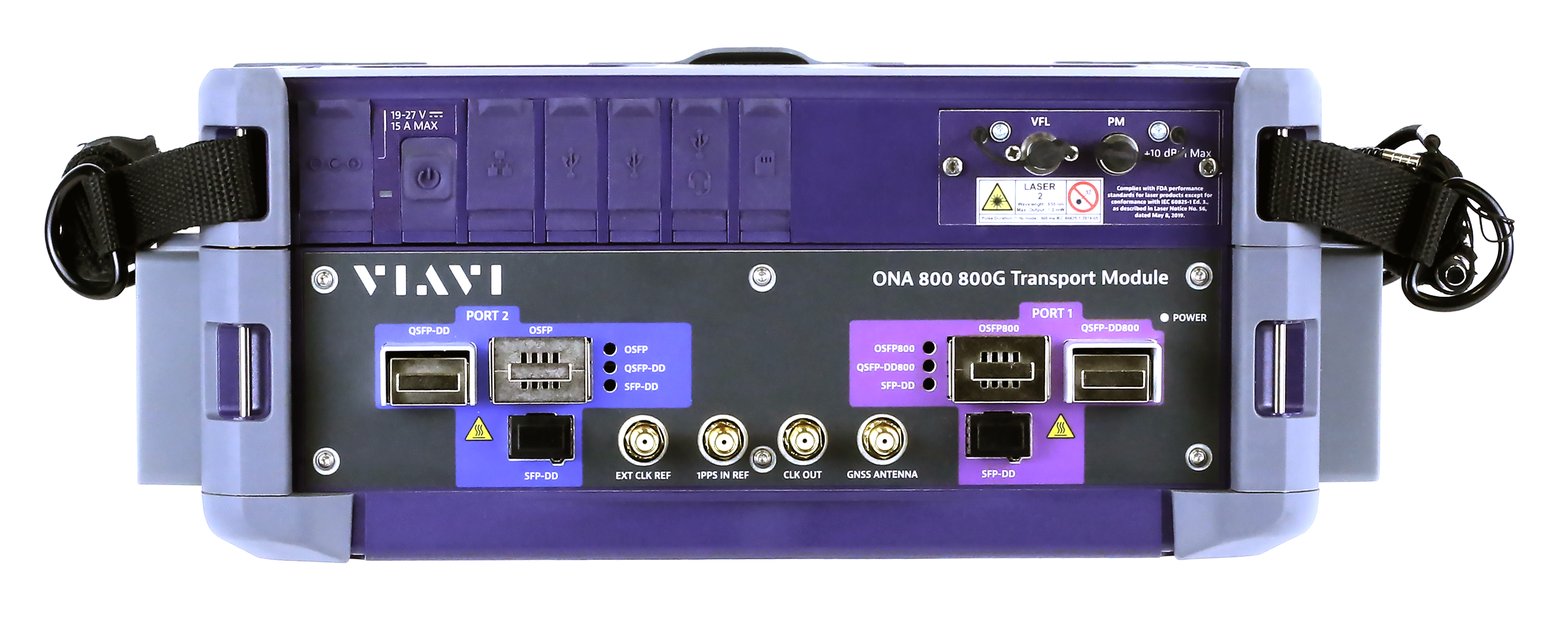 800G module top view